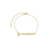 Pulseira Personalizada com Data e Zircônia Banhada a Ouro 18k - Aprímore Acessórios