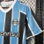 Camisa Grêmio I 24/25 - Torcedor Umbro Masculina - tricolor azul preto e branco -  MV Ball Sports   Camisas de futebol 