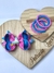 Kit Laço com Pulseiras - Tema Patins