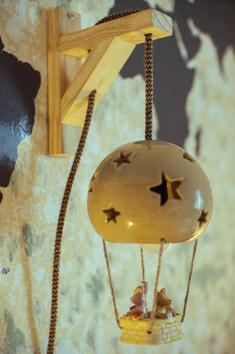 Luminaria Velador de pared - Globo de amigos - comprar online