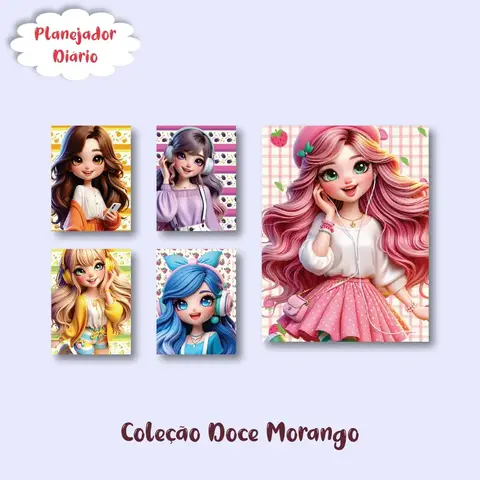 Planejador Diário - Doce Morango