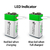Type-c 9V lithium battery