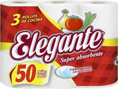 ROLLO DE COCINA NEW ELEGANTE 3 X 50 COD 927