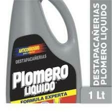 DESTAPACAÑERIA X 1 LT PLOMERO LIQUIDO