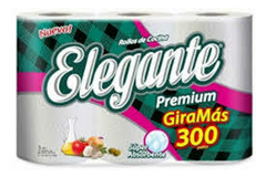 ROLLO DE COCINA ELEGANTE 100 PAÑOS X ROLLO X 3 COD 930