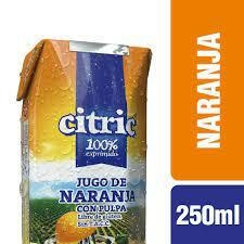 Jugo citric naranja x 250cc