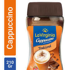 CAPUCCINO INSTANTANEO X 210GRS LA VIRGINIA