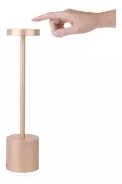 Imagen de Velador táctil led recargable alto
