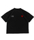 Camisa Over Feminina gola alta - Guarde seu coração / Preto - comprar online