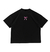 Camisa Over Feminina gola alta - Laços / Preto - comprar online