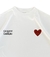 Camisa Over Feminina gola alta - Guarde seu coração / Off White na internet