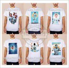 Plantillas Para Sublimar Remeras 45 Diseños Messi Argentina - comprar online