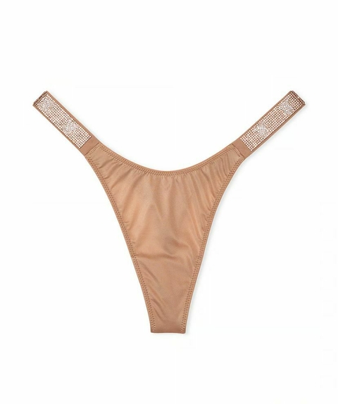 Calcinha Victoria´s Secret Strass Nude - comprar online