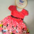 Vestido Temático Minnie Vermelha na internet