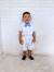 Conjunto Menino Suspensório Batizado - comprar online