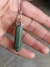 Dije Punta de Jade verde/ baño de plata - comprar online
