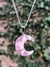Collar Cielo Rosa/ Brilla en la oscuridad