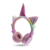 Headphone Bluetooth Unicórnio com Led - loja online
