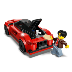 Lego City - Carro esportivo vermelho - 60448 - Let's Versu - Explore o Universo Lego
