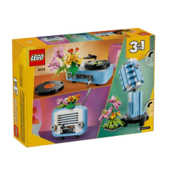 Lego Creator 3 em 1 - Toca-discos com flores Creator - 31172