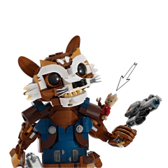 Lego Marvel - Rocket e Baby Groot- 76282 na internet