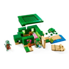 Lego Minecraft - A Casa Tartaruga de Praia - 21254 na internet