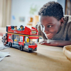 Lego City - Ônibus turístico vermelho de dois andares - 60407