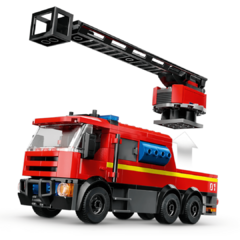 Lego City - Quartel com Caminhão dos Bombeiros - 60414 - Let's Versu - Explore o Universo Lego