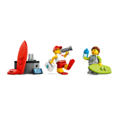 Lego City - Caminhão de resgate de praia salva-vidas - 60453 na internet