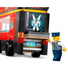 Lego City - Ônibus turístico vermelho de dois andares - 60407 - Let's Versu - Explore o Universo Lego