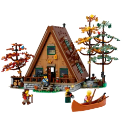 Lego Ideas - Chalé de Estrutura Triangular - 21338 - comprar online