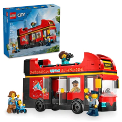 Lego City - Ônibus turístico vermelho de dois andares - 60407