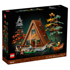 Lego Ideas - Chalé de Estrutura Triangular - 21338