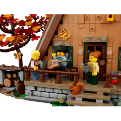 Lego Ideas - Chalé de Estrutura Triangular - 21338 - Let's Versu - Explore o Universo Lego