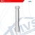 Sifão Simples Sanfonado Universal DN38/50mm PVC Branco - Herc
