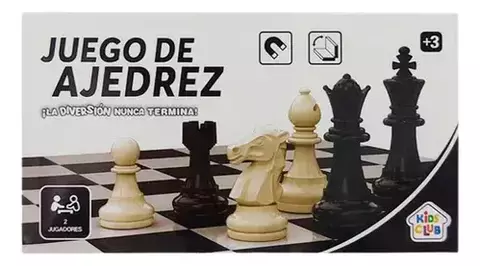 Juego de mesa Ajedrez Magnético Chess Plegable - comprar online