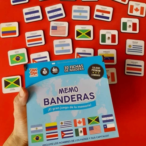 Juego de la memoria: Banderas