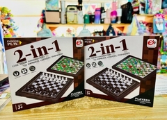 Juego Mesa 2 En 1 Ajedrez Oca Laberinto Magnético - comprar online