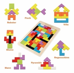 Tetris de madera