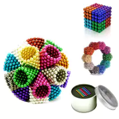 CUBO DE ESFERAS NEODIMIO MULTICOLOR en internet