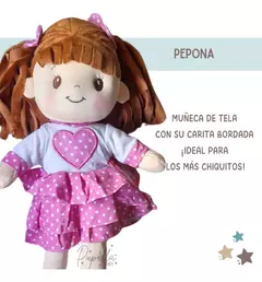 Muñeca de peluche "SOPHIA" Con canciones al presionar su ❤️ - Juguetes.Kusi