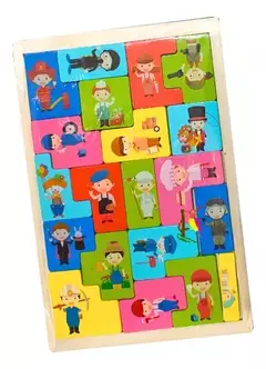 Rompecabezas Tetris Profesiones - comprar online