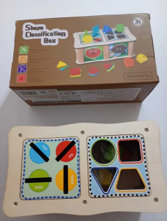 Caja Clasificadora de Formas de Madera - Analía González