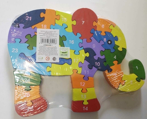 Rompecabezas grueso -Números y Abecedario-