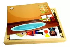 Personajes pizarra magnética doble función - comprar online