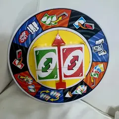 Juego De Cartas Games Uno Spin Con Rueda Giratoria - Analía González