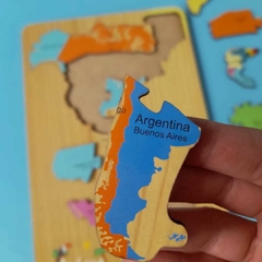 Rompecabezas América - Juguetes.Kusi