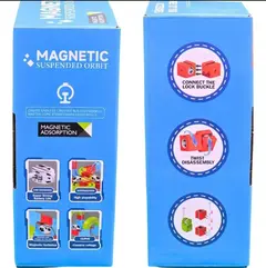 Tren Eléctrico Magnético Diy Órbita Suspendida 89 Piezas - Analía González