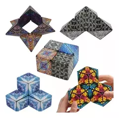 Cubo Rubik Mágico Magnético 72 Formas Ingenio Antiestrés 3d - tienda online