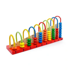Ábaco De Madera Arco Didáctico Para Niños Con Números - Analía González